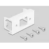DeLOCK võrgupikenduskaabel Cat.6A 50 cm S/FTP RJ45 must