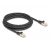 Võrgukaabel DeLOCK RJ45 Cat.6A 3m Must