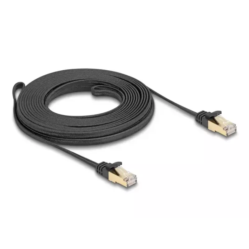 DeLOCK RJ45 lame võrgukaabel 7,5 m Cat6A U/FTP must