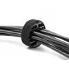 Kaablihoidik DeLOCK 66057 must universaalne 26x280x280mm