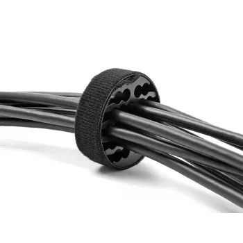 Kaablihoidik DeLOCK 66057 must universaalne 26x280x280mm