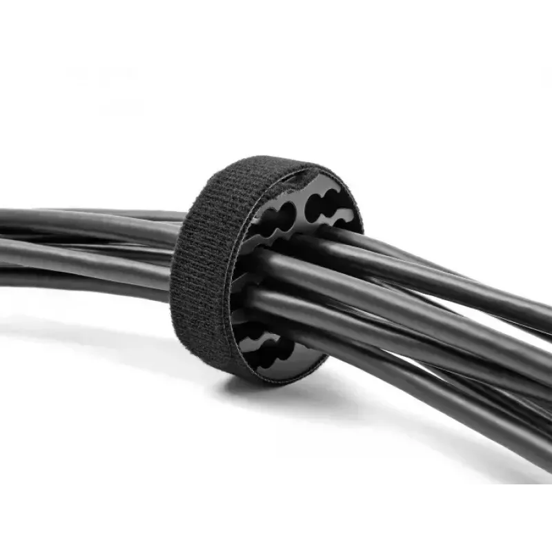Kaablihoidik DeLOCK 66057 must universaalne 26x280x280mm