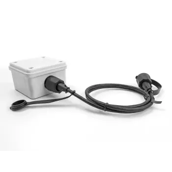 DeLOCK võrgukaabel RJ45 pistik RJ45 pistikule Cat.6 STP 1m IP68 must