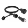 DeLOCK võrgukaabel RJ45 pistik RJ45 pistikule Cat.6 STP 1m IP68 must