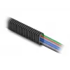 DeLOCK Plastist kaablikaitsesoon ovaalne 13,6x6,3mm 10m must