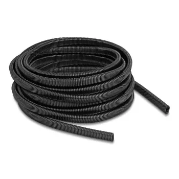 DeLOCK Plastist kaablikaitsesoon ovaalne 13,6x6,3mm 10m must