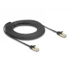 Võrgukaabel DeLOCK RJ45 Lame 10m Cat6A Must