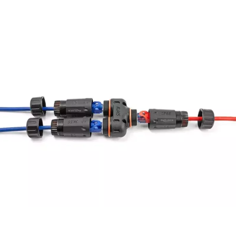 Võrgukaabel DeLOCK 88143 Y-adapter RJ45 -> 2x RJ45 Cat.6 must