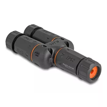 Võrgukaabel DeLOCK 88143 Y-adapter RJ45 -> 2x RJ45 Cat.6 must