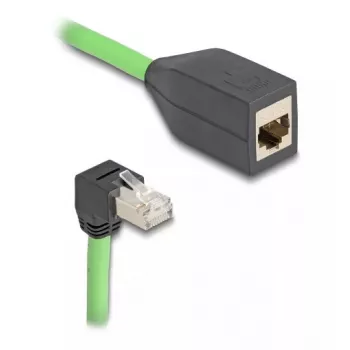 Võrgukaabel DeLOCK 80888 RJ-45 Cat6a 5m Must Roheline