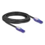 Võrgukaabel DeLOCK 80928 RJ-45 Cat6 3 m must lilla