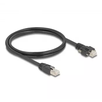 DeLOCK kaabel RJ45 pistik RJ45 pistikule 1m Cat.6A S/FTP must