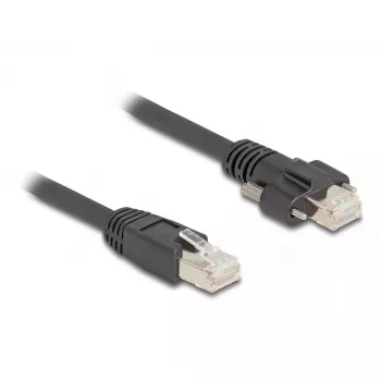 DeLOCK kaabel RJ45 pistik RJ45 pistikule 1m Cat.6A S/FTP must