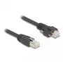 DeLOCK kaabel RJ45 pistik RJ45 pistikule 1m Cat.6A S/FTP must