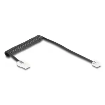 DeLOCK telefonikaabel 1 m Must 88442 RJ-11 RJ-45