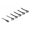 Toitekaabel DELOCK 90122, 0,762 m, DC-pistikud 5,5×2,1 mm ↔ 5×5,5×2,1 mm, 48 V 5 A