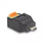DeLOCK USB USB-C 2.0 isane klemmiploki adapter 5 kontaktiga