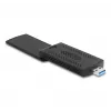 DeLOCK Wi-Fi 6E Topeltsageduslik WLAN USB-adapter AX3000 1201 Mbps