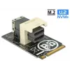 Sisemine Mini-SAS adapter DeLOCK 63918