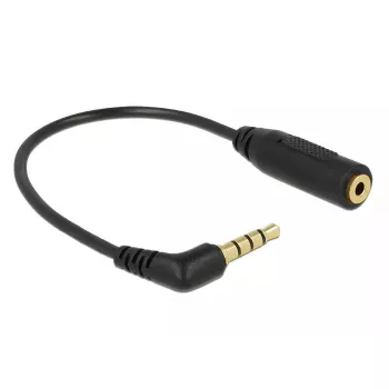 Audio kaabel DeLOCK 0.175m 3.5mm/2.5mm Must