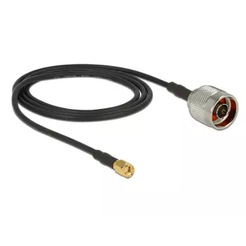 Koaksiaalkaabel DeLOCK 88940 2m RP-SMA Must