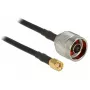 Koaksiaalkaabel DeLOCK 88940 2m RP-SMA Must