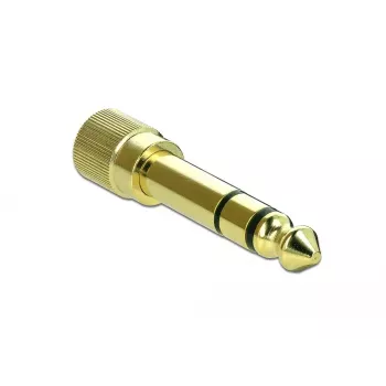 Adapter DELOCK 66390 3,5 mm 6,35 mm kuldne
