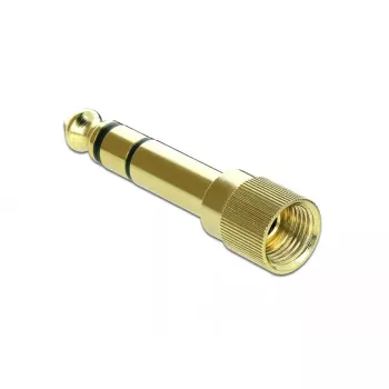 Adapter DELOCK 66390 3,5 mm 6,35 mm kuldne