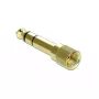 Adapter DELOCK 66390 3,5 mm 6,35 mm kuldne