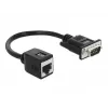 SAS-kaabel DeLOCK 63999 0,2 m Must