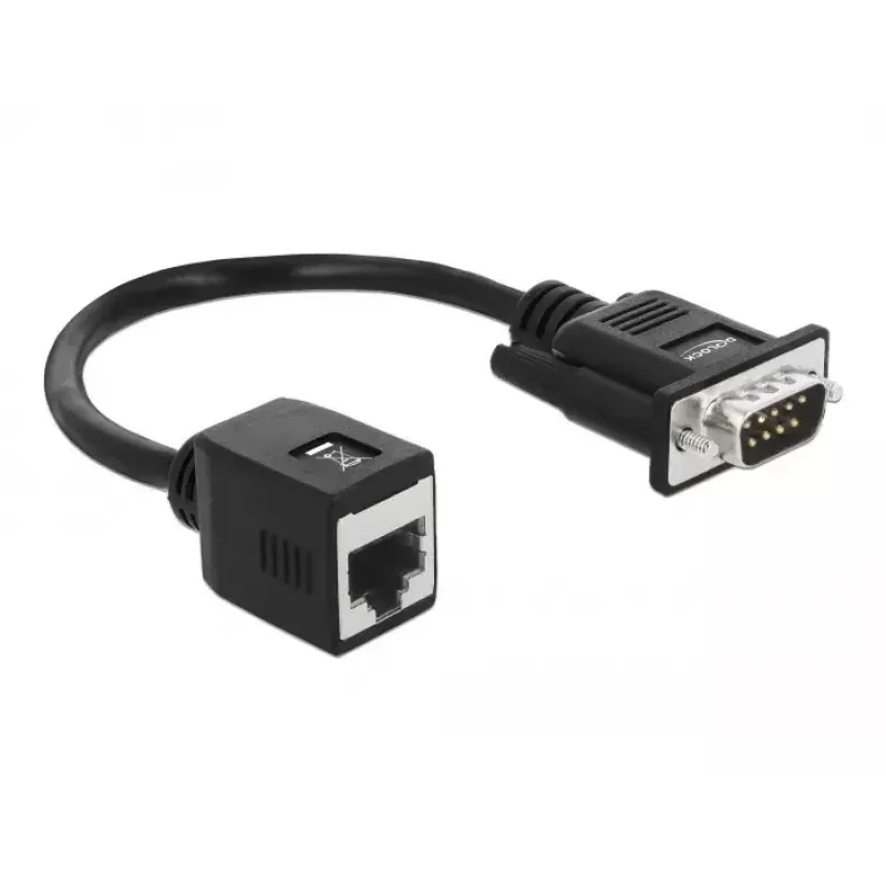 SAS-kaabel DeLOCK 63999 0,2 m Must