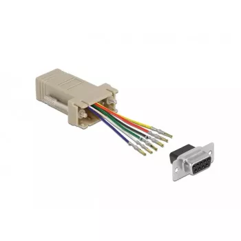 Koostekomplekt D-Sub 9 pin emane RJ12 6P/6C DeLOCK 66759