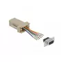 Koostekomplekt D-Sub 9 pin emane RJ12 6P/6C DeLOCK 66759