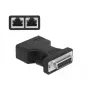 Adapter DeLOCK D-Sub 15 pin female to 2 x RJ45 female AUI 66806