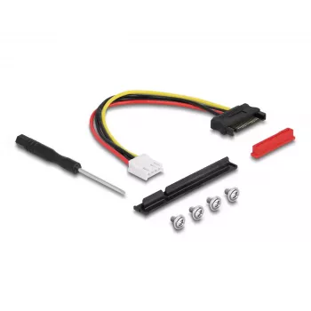 DeLOCK M.2 Key A+E to PCIe x8 NVMe Adapter nurgaga with 20 cm kaabel