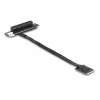 DeLOCK M.2 Key A+E to PCIe x8 NVMe Adapter nurgaga with 20 cm kaabel