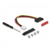 DeLOCK M.2 Key A+E PCIe x4 NVMe adapter, nurga all, 20 cm kaabel