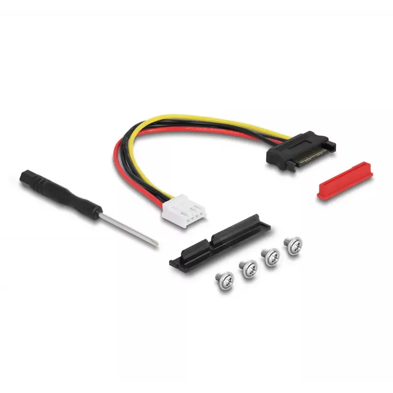DeLOCK M.2 Key A+E PCIe x4 NVMe adapter, nurga all, 20 cm kaabel