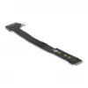 DeLOCK M.2 Key M to U.2 SFF-8639 NVMe adapter 20 cm kaabliga