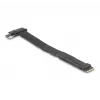 DeLOCK M.2 Key M to U.2 SFF-8639 NVMe adapter 20 cm kaabliga