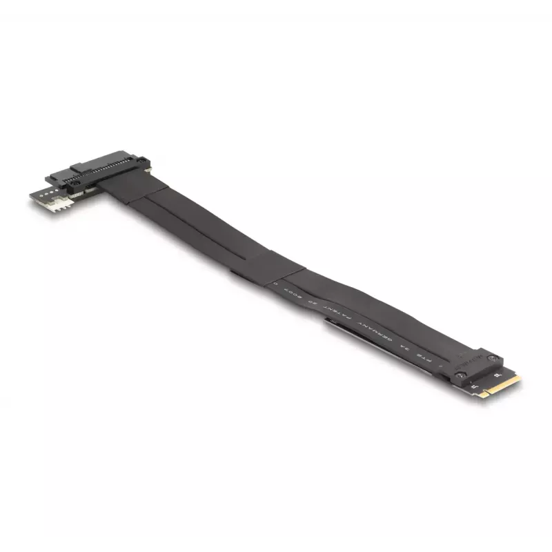 DeLOCK M.2 Key M to U.2 SFF-8639 NVMe adapter 20 cm kaabliga
