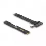 DeLOCK M.2 Key M to U.2 SFF-8639 NVMe adapter 20 cm kaabliga