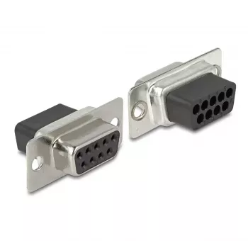 DeLOCK D-Sub 9 pin female to RJ50 female Assembly Kit hall