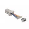 DeLOCK D-Sub 9 pin female to RJ50 female Assembly Kit hall