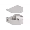 Keystone moodul DELOCK 87159, hall/valge, emane pistik, klemmliides, 60,1×59,4×21,6 mm