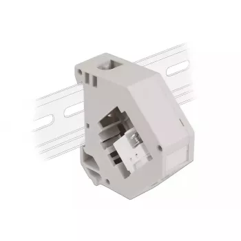 Keystone moodul DELOCK 87159, hall/valge, emane pistik, klemmliides, 60,1×59,4×21,6 mm