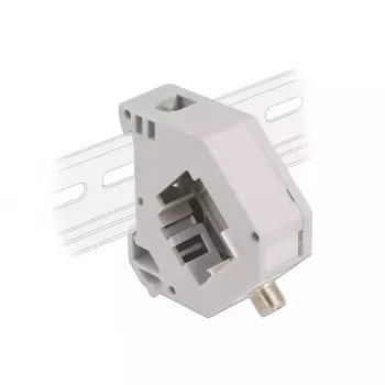 DELOCK 87160 võtmemoodul — F-pistik F-pistikule, hall, 60,1×59,4×21,6 mm