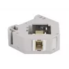 Keystone-moodul DELOCK 87167 — SC-SC adapter, hall, 60,1×59,4×21,6 mm