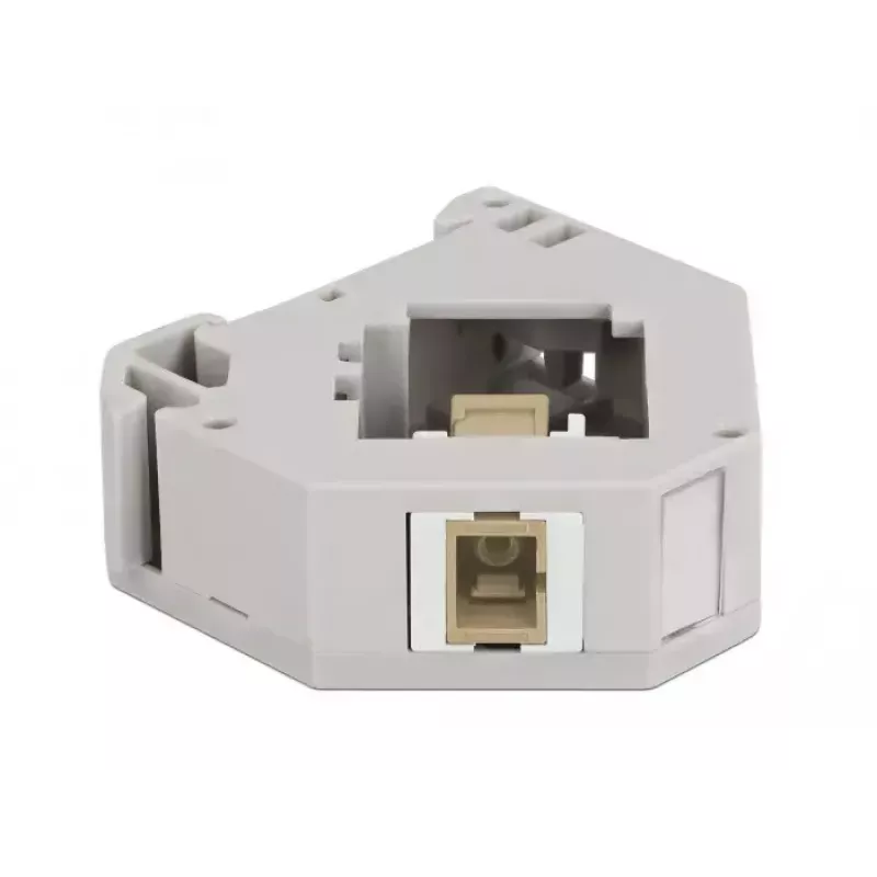 Keystone-moodul DELOCK 87167 — SC-SC adapter, hall, 60,1×59,4×21,6 mm