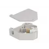 Keystone-moodul DELOCK 87167 — SC-SC adapter, hall, 60,1×59,4×21,6 mm